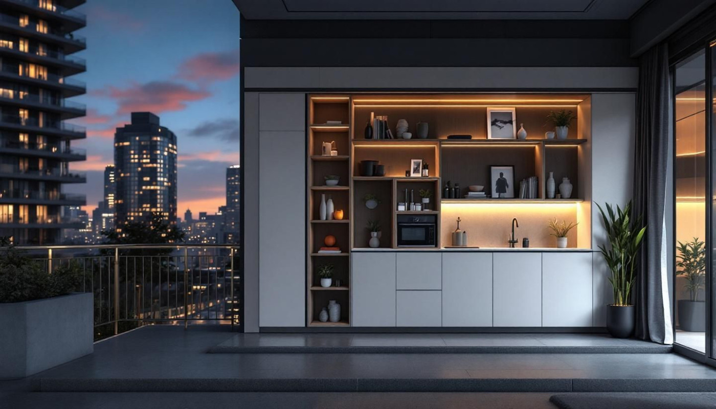 Maximiser les espaces de rangement dans un petit appartement